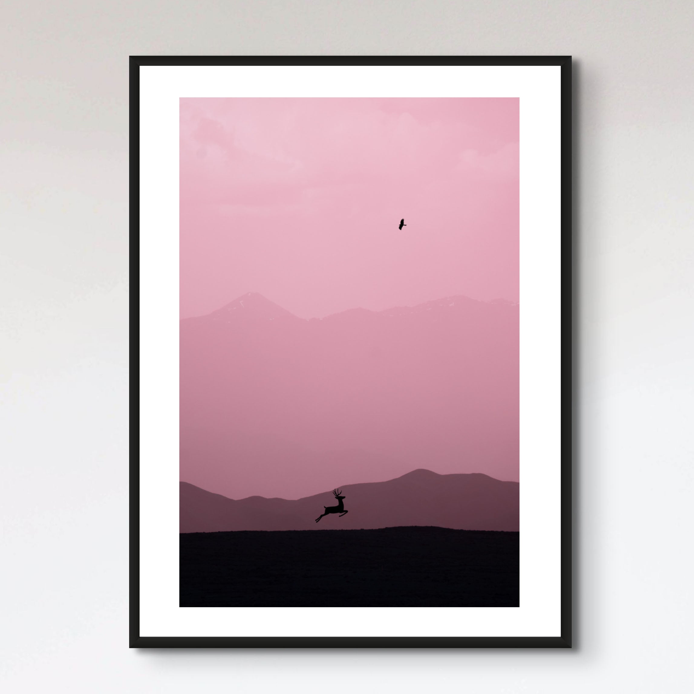 Deer Leep The Wall Art Club