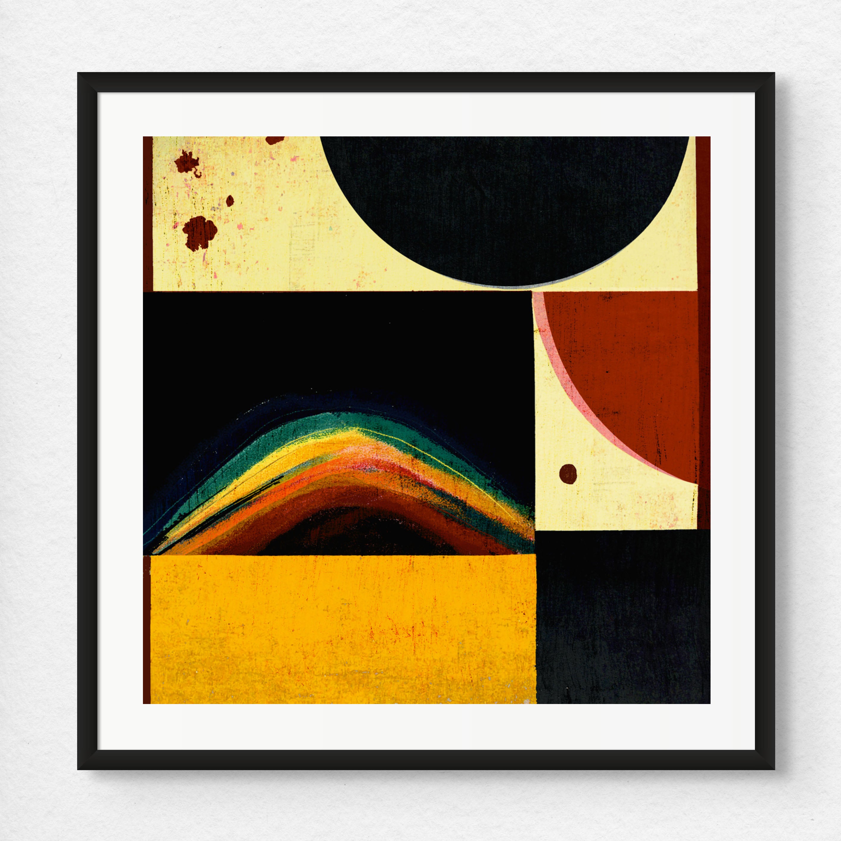 The Space Rainbow The Wall Art Club