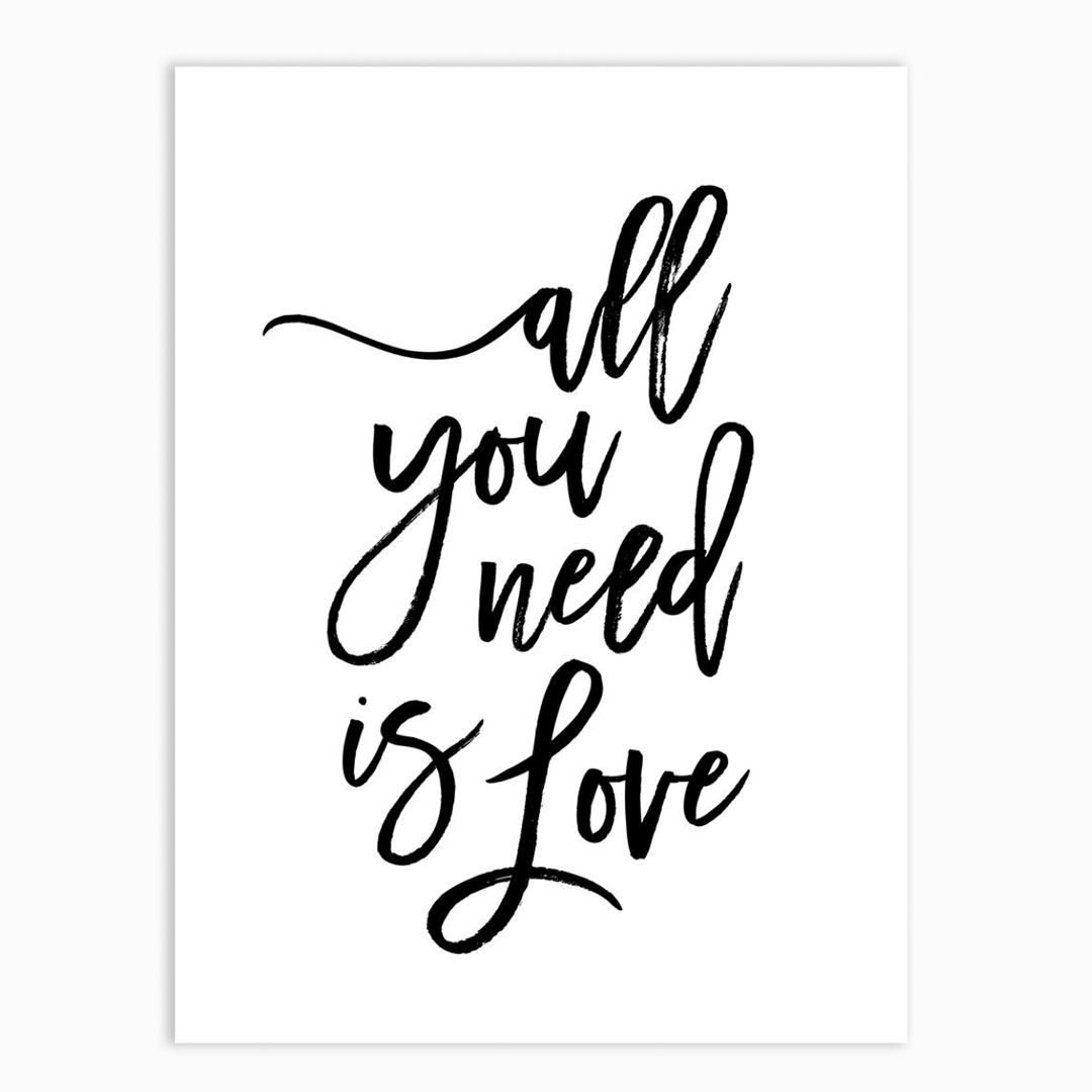 【サイン入り】Paul Smith / All you need is love All You Need is Love – The Wall Art Club