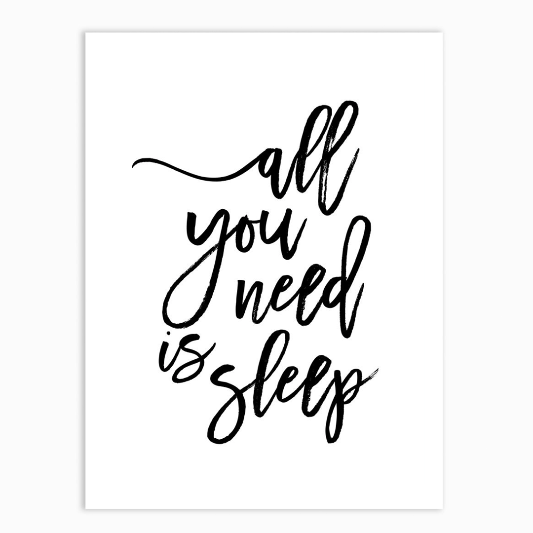 All You Need is Love & Sleep set