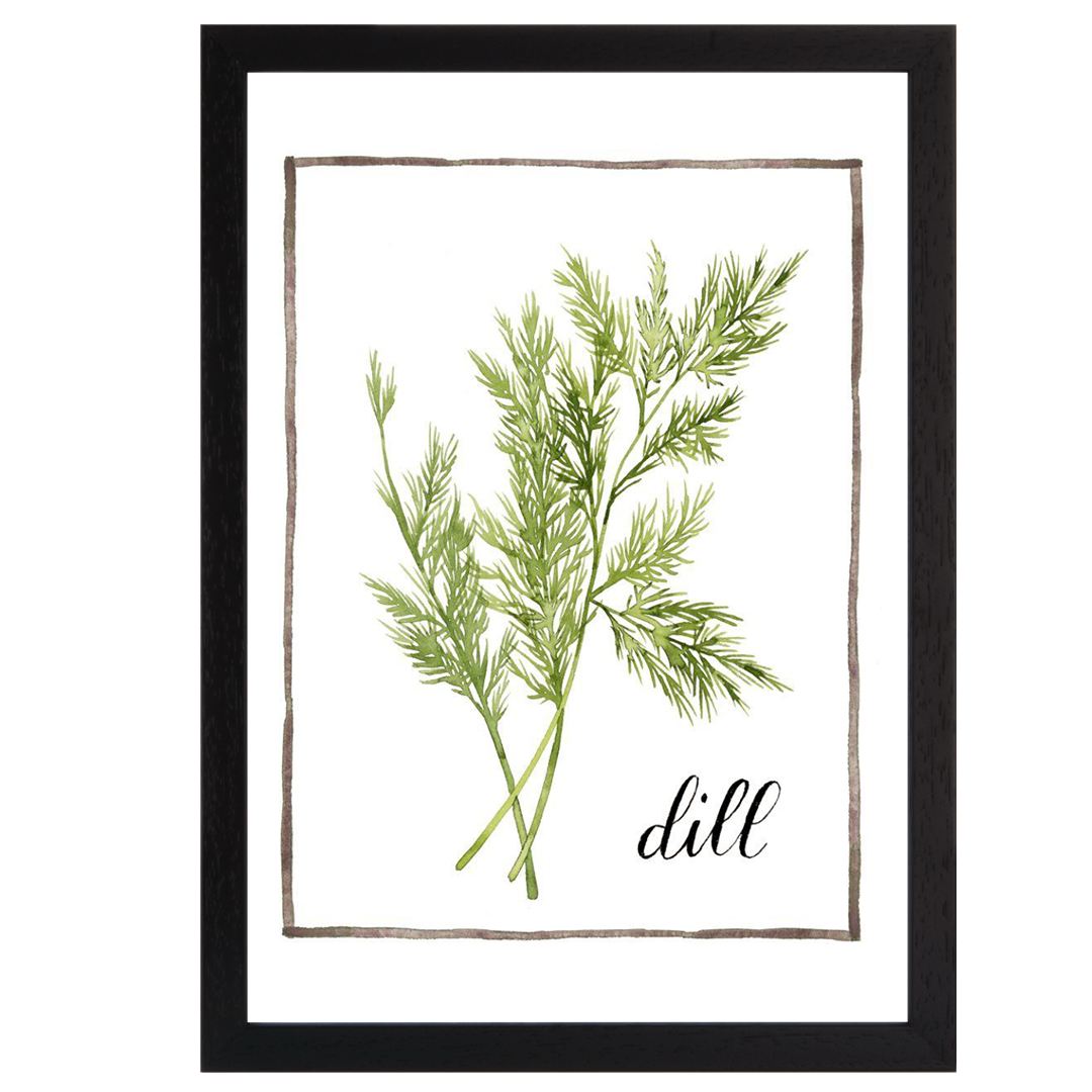 Watercolor Herbs III