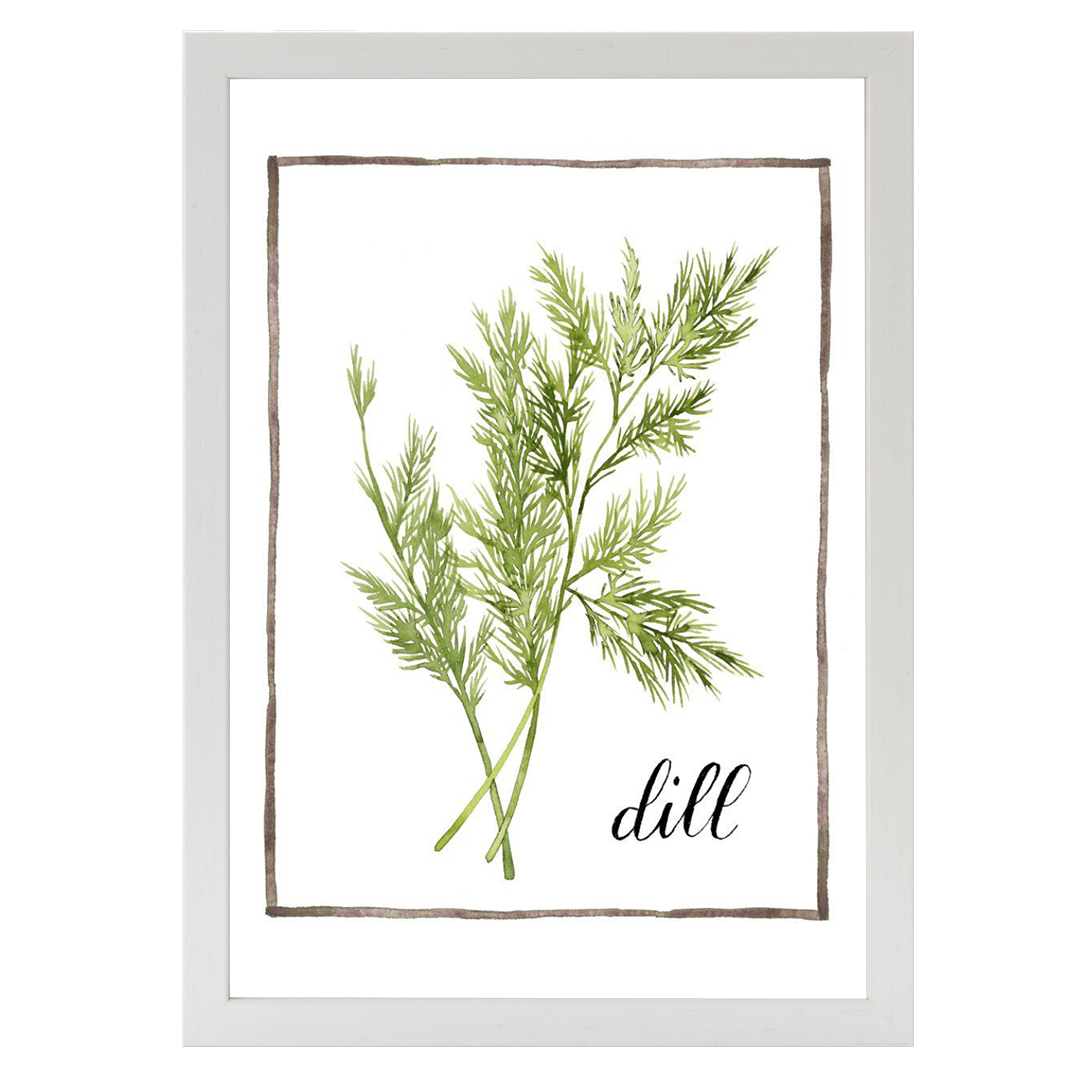 Watercolor Herbs III