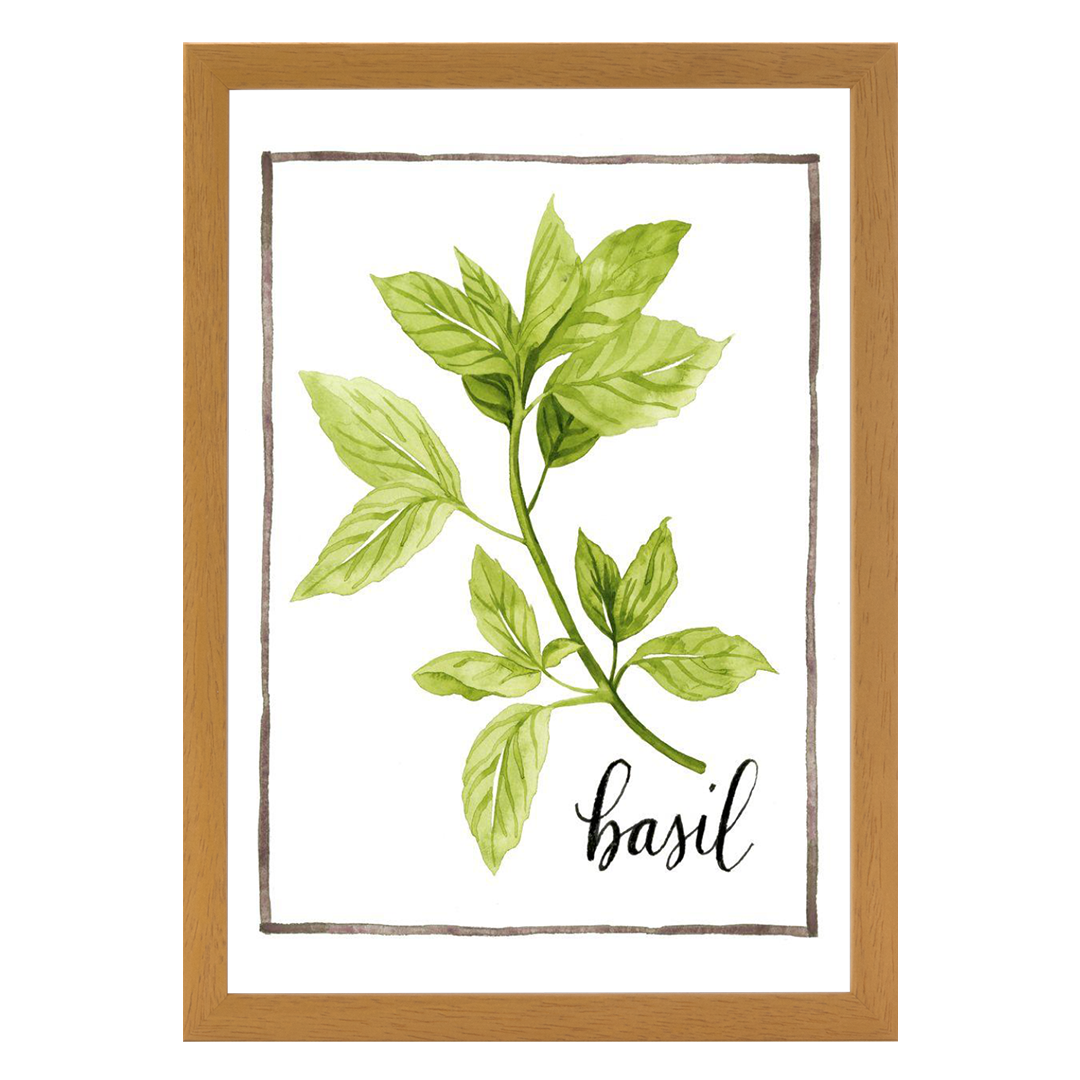 Watercolor Herbs I