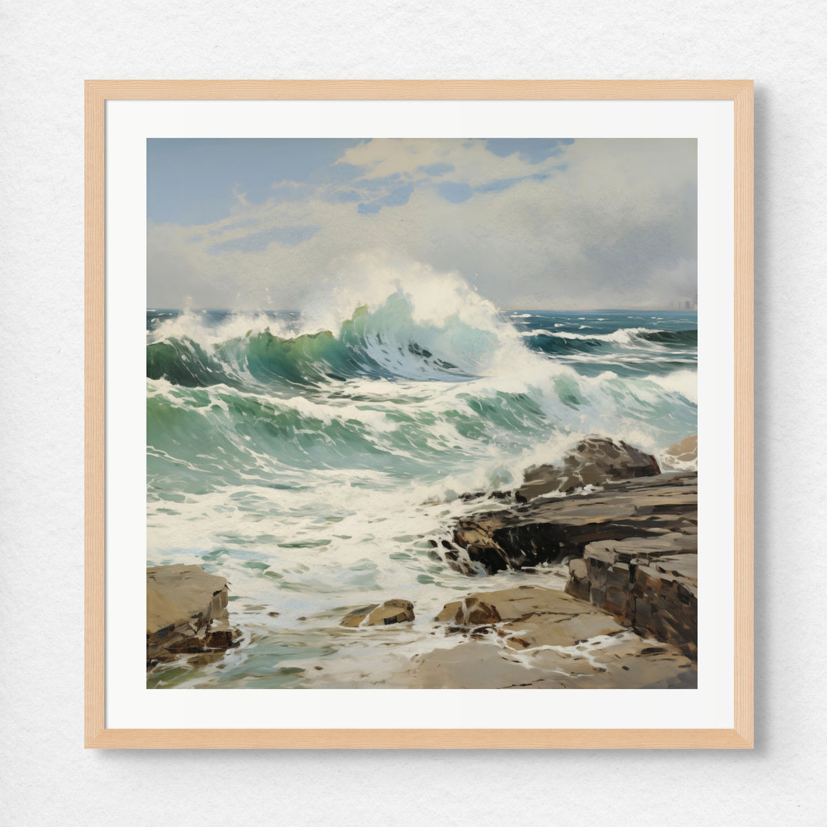 Oil Paintings - At Sea 2