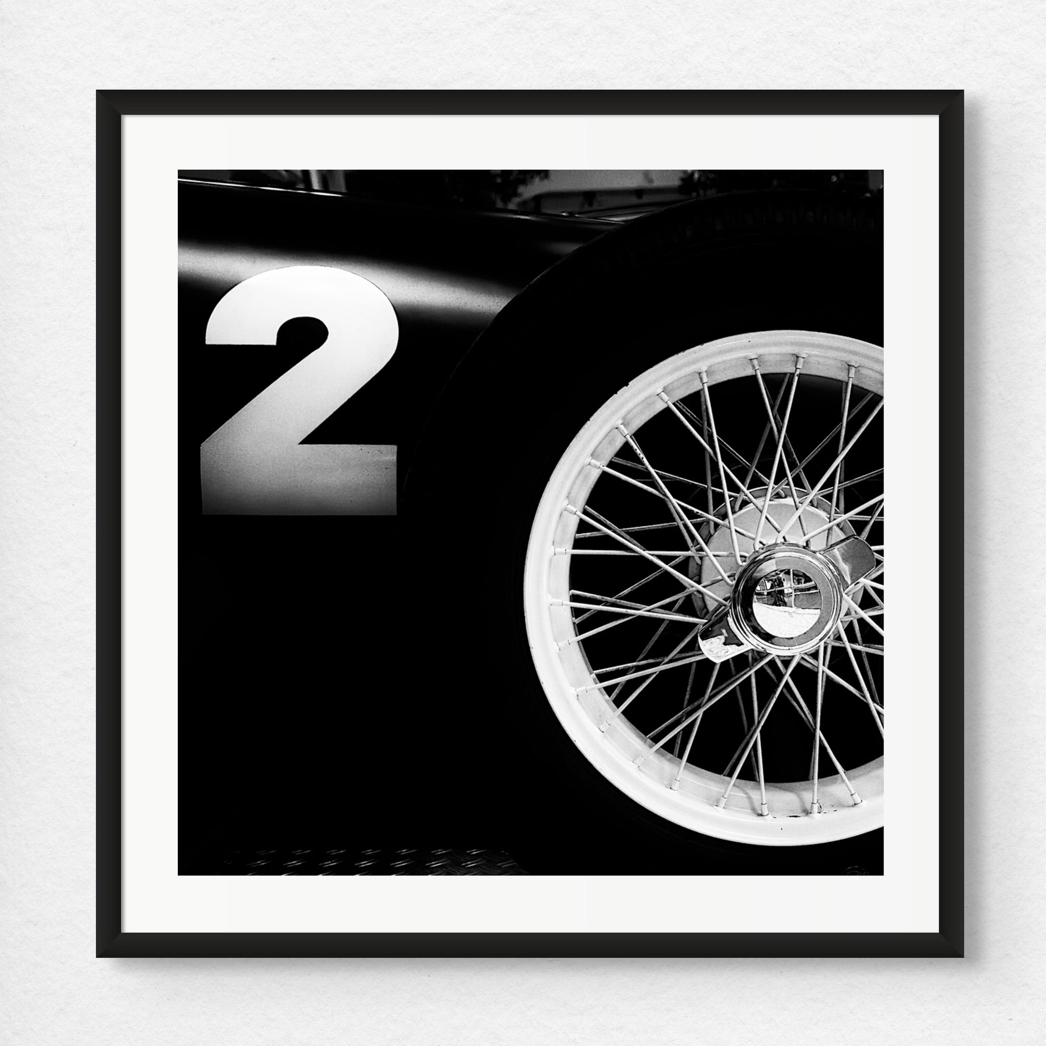 2 Vintage Car Wheel The Wall Art Club