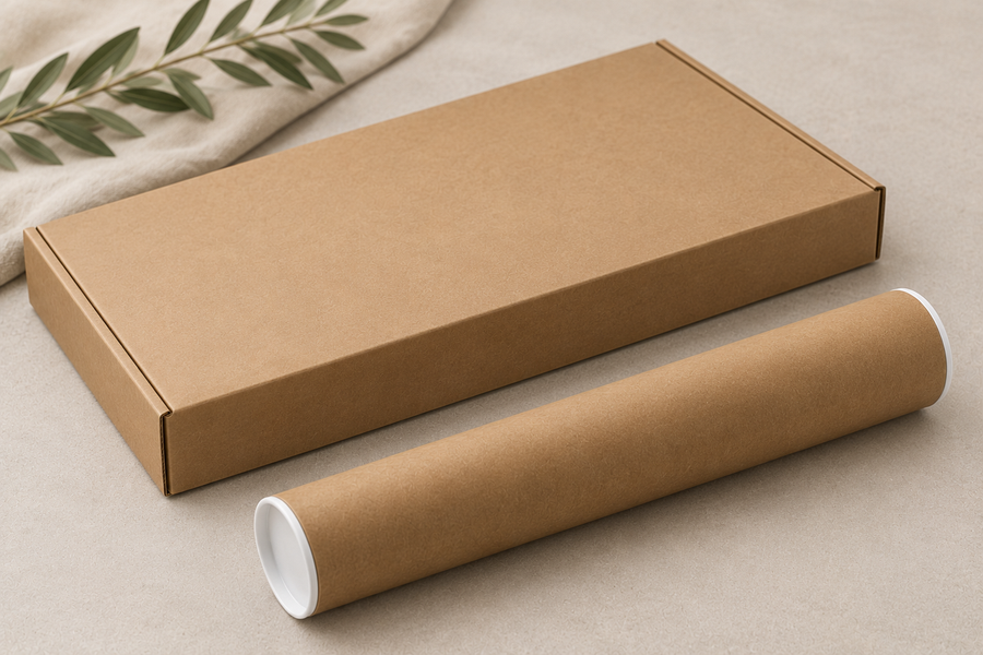 Plain sturdy cartons