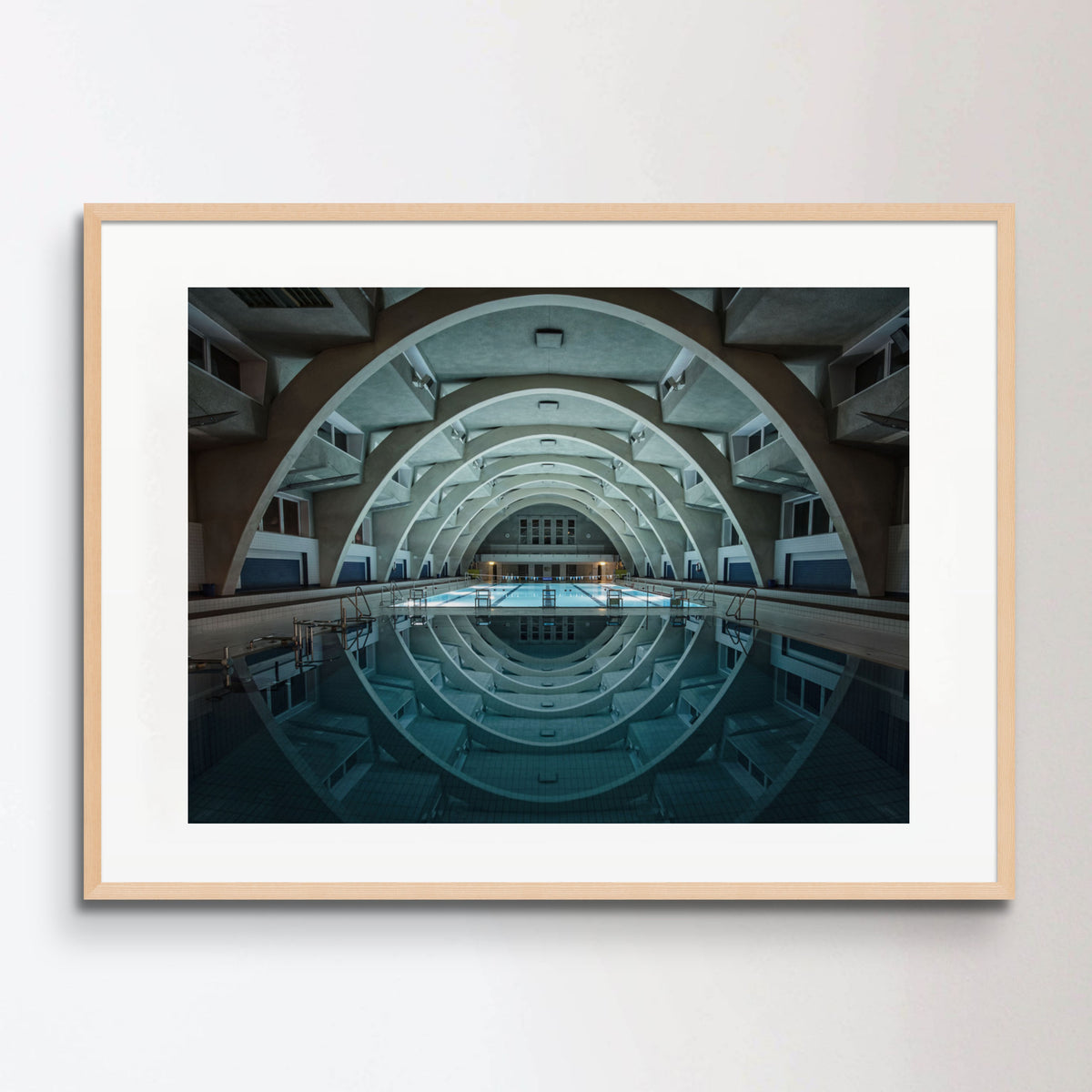 swimming @night