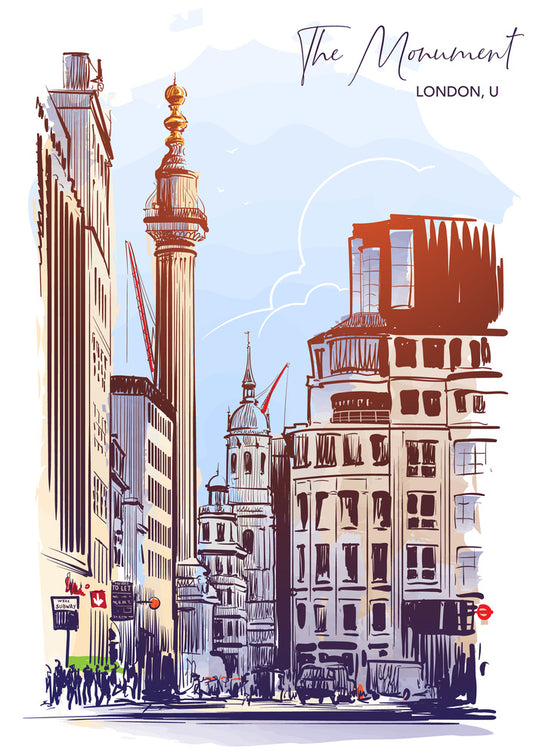 The Monument to the Great London Fire 1666