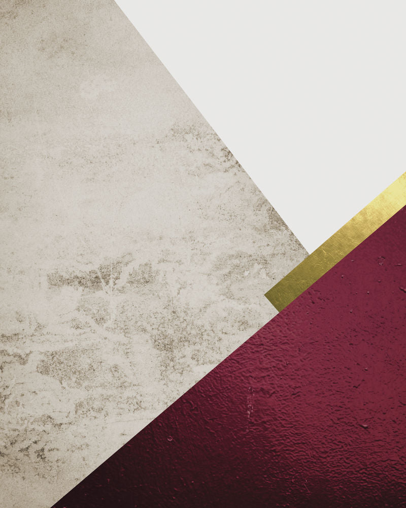 Beige Burgundy Mountains 1