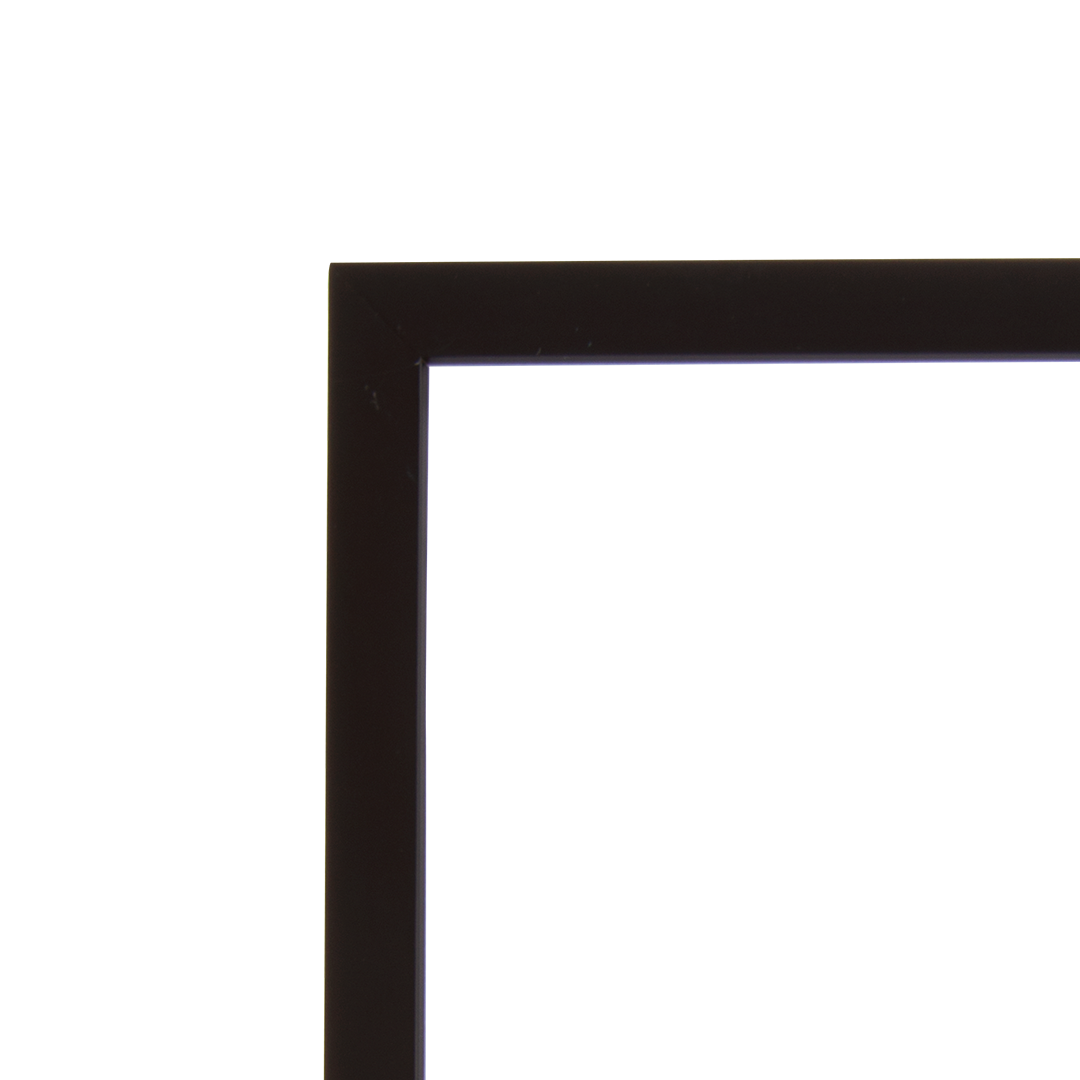 4 Piece Black Wooden Picture Frame Set, 1 x A3 frame, 2 x A4 frames & 1 x A5 frame, Black Frame Set