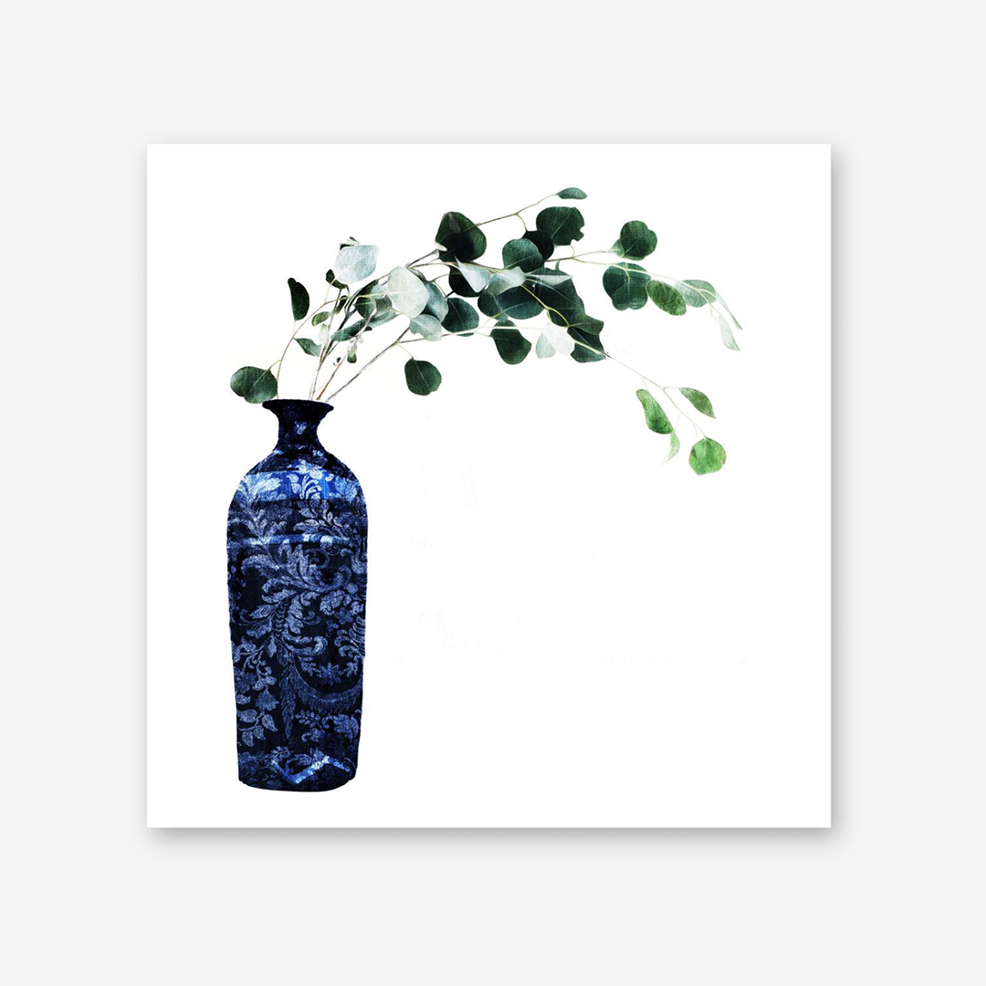 China Vase With Floral 1