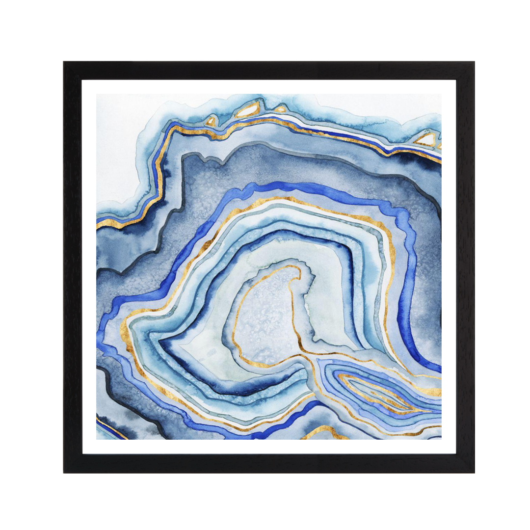 Cobalt Agate I