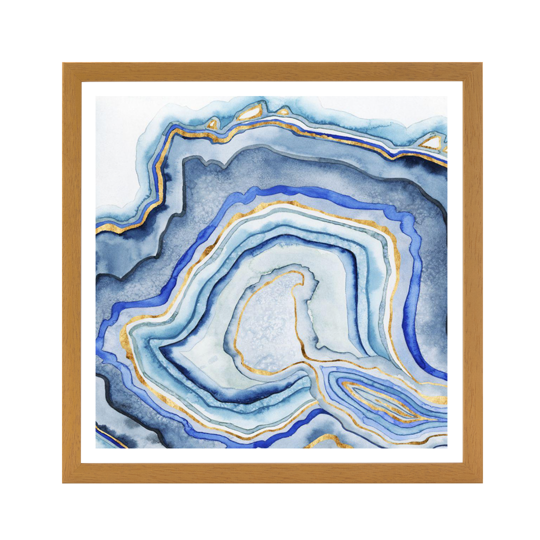 Cobalt Agate I
