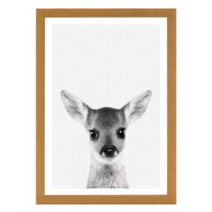 Fawn Portrait Print