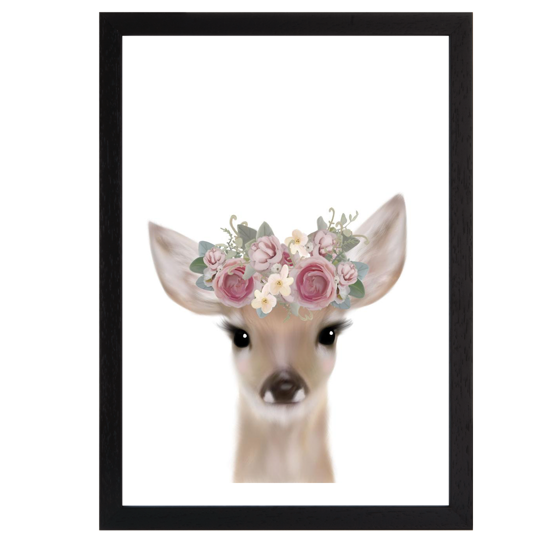Floral Deer