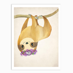 Floral Sloth 2