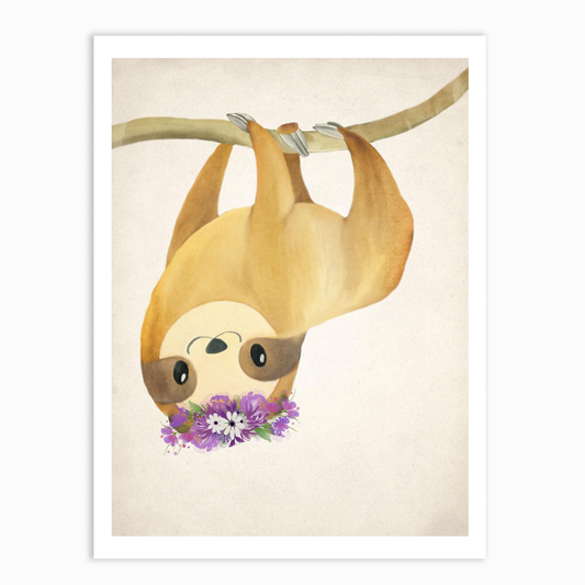 Floral Sloth 2