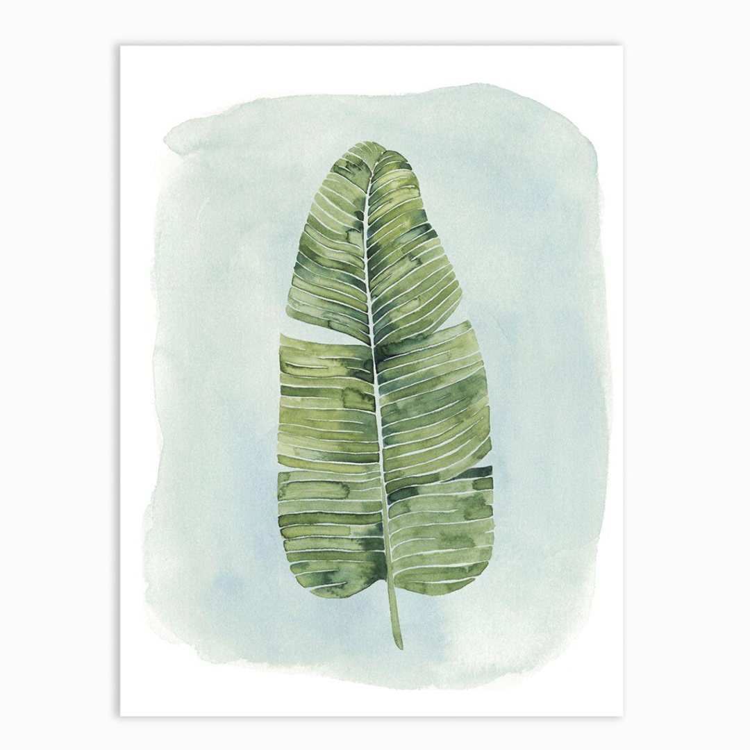 Paradise Palm Leaves I, II & III set