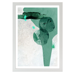 Scandi Minimalist Abstract TEAL