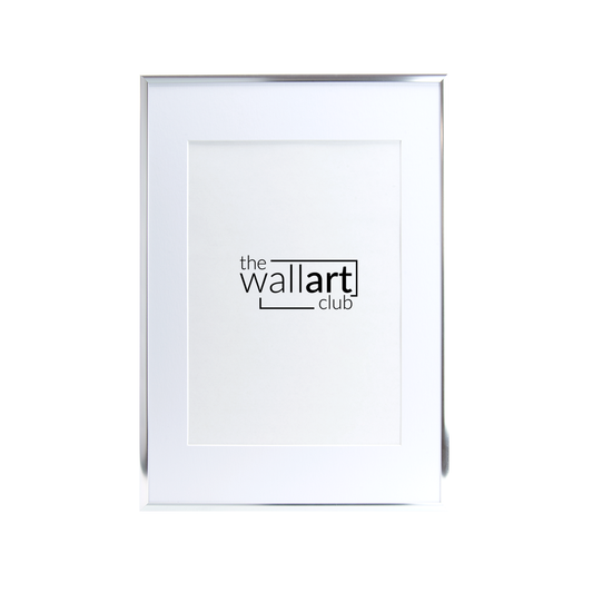 Silver Frames The Wall Art Club