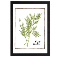 Watercolor Herbs III