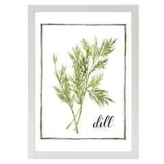 Watercolor Herbs III
